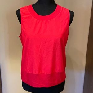 Athleta Zephyr Tank Top Size Small, Red